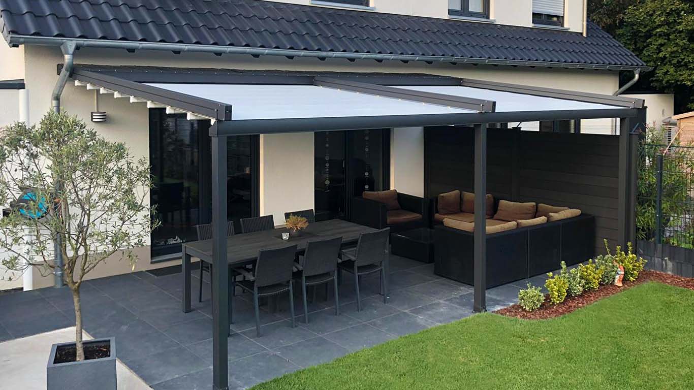 Moderne Überdachungen